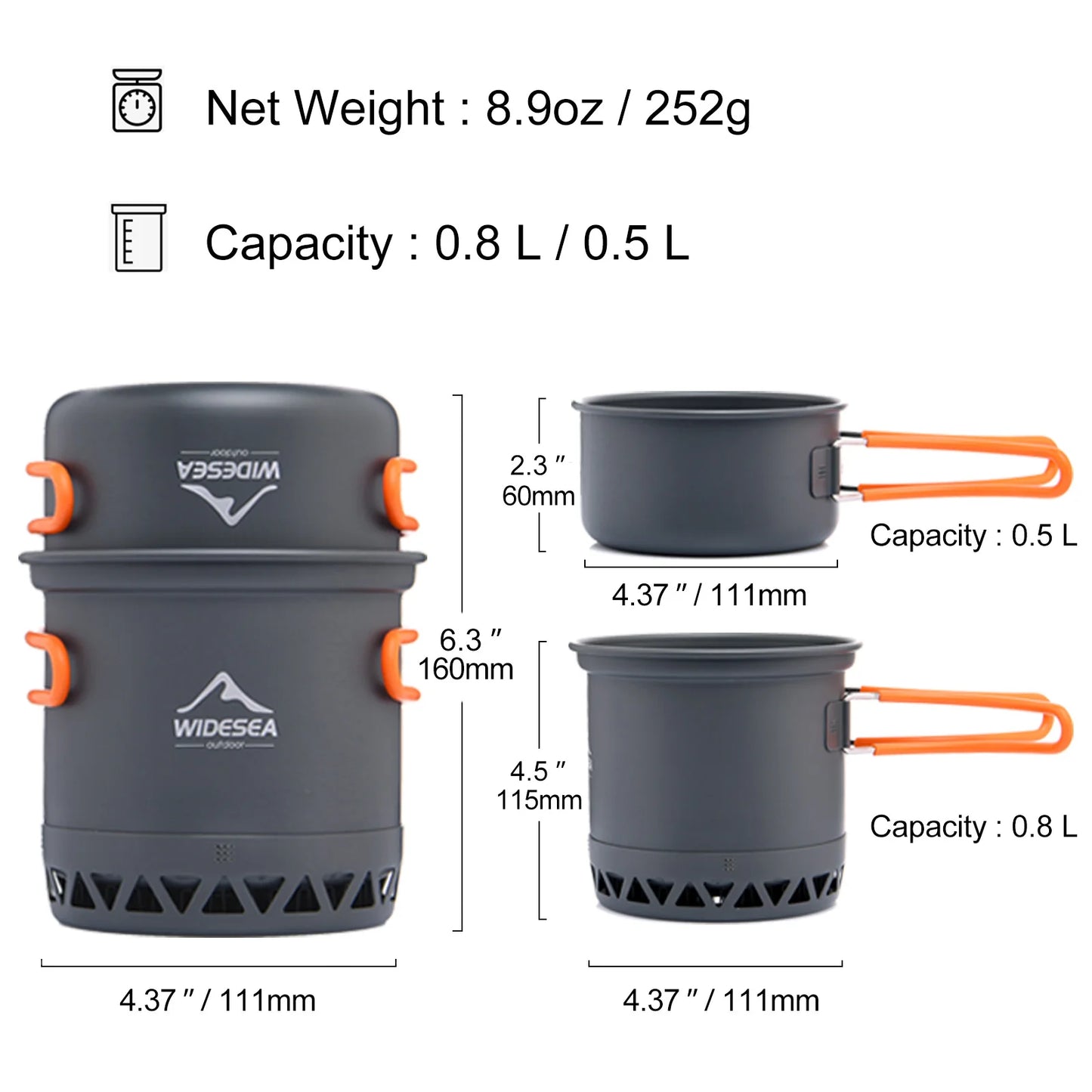 Widesea Outdoor Cooking Set: Culinary Adventures Await