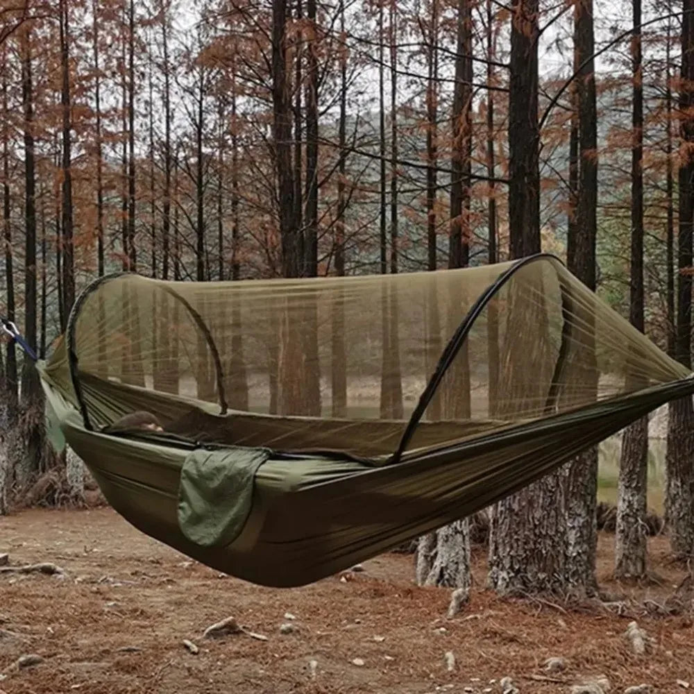 SkyGuard Mosquito-Proof Camping Hammock