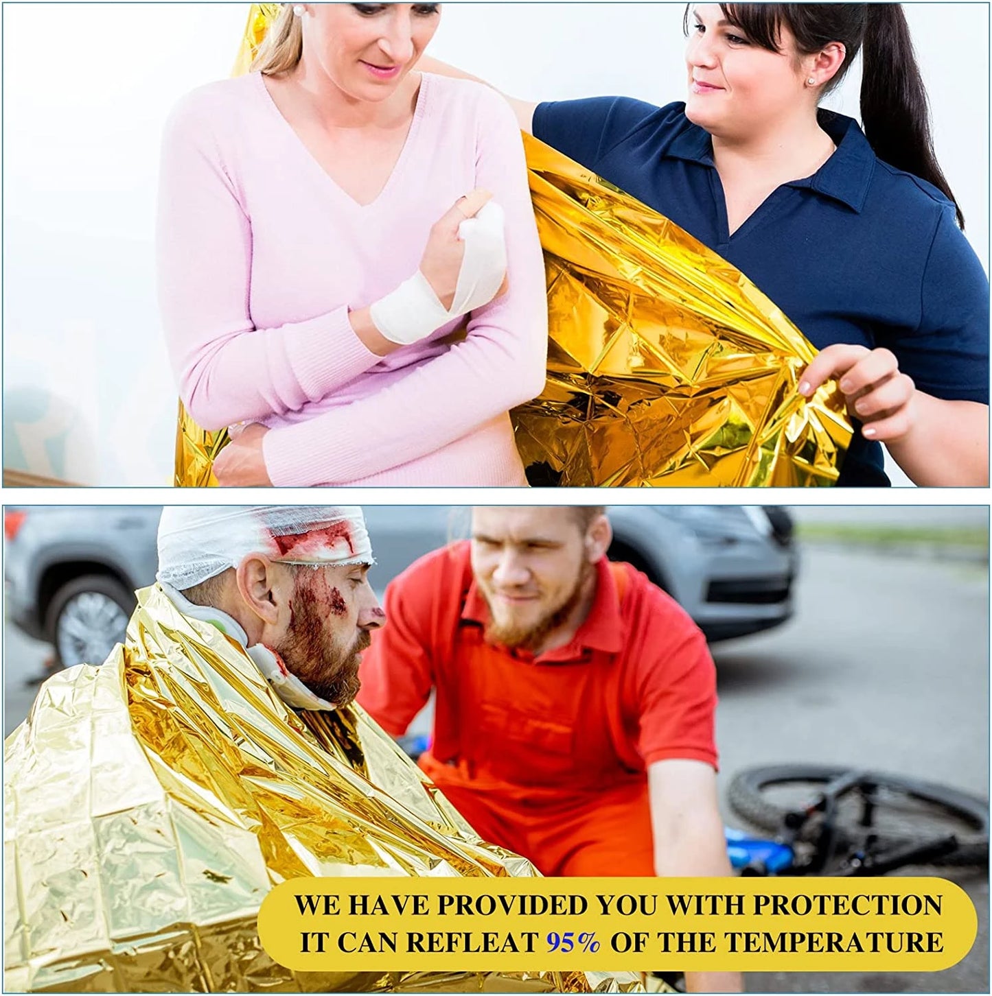 All-Weather Emergency Survival Blanket