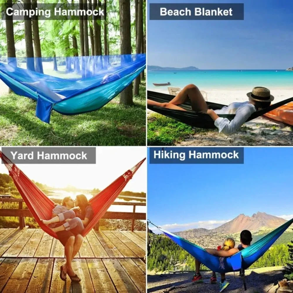 SkyGuard Mosquito-Proof Camping Hammock