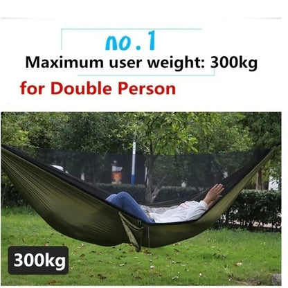 SkyGuard Mosquito-Proof Camping Hammock