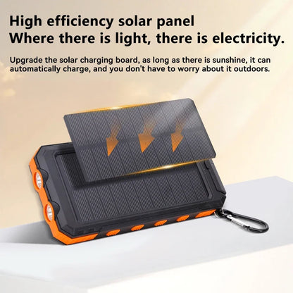 Solar Power Bank - Ultimate Portable Charger for Adventurers