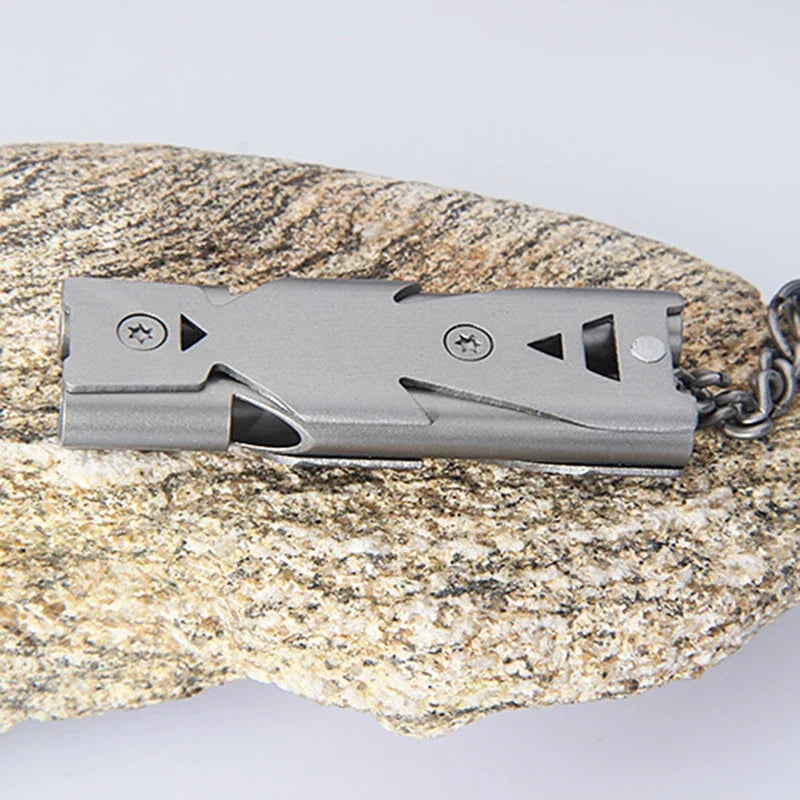 DoubleTube SOS Survival Whistle