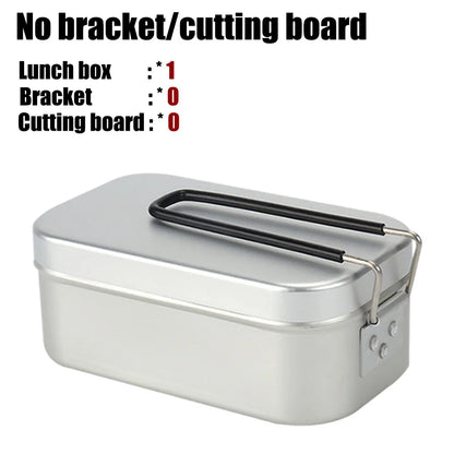 Outdoor Aluminum Camping Bento Box