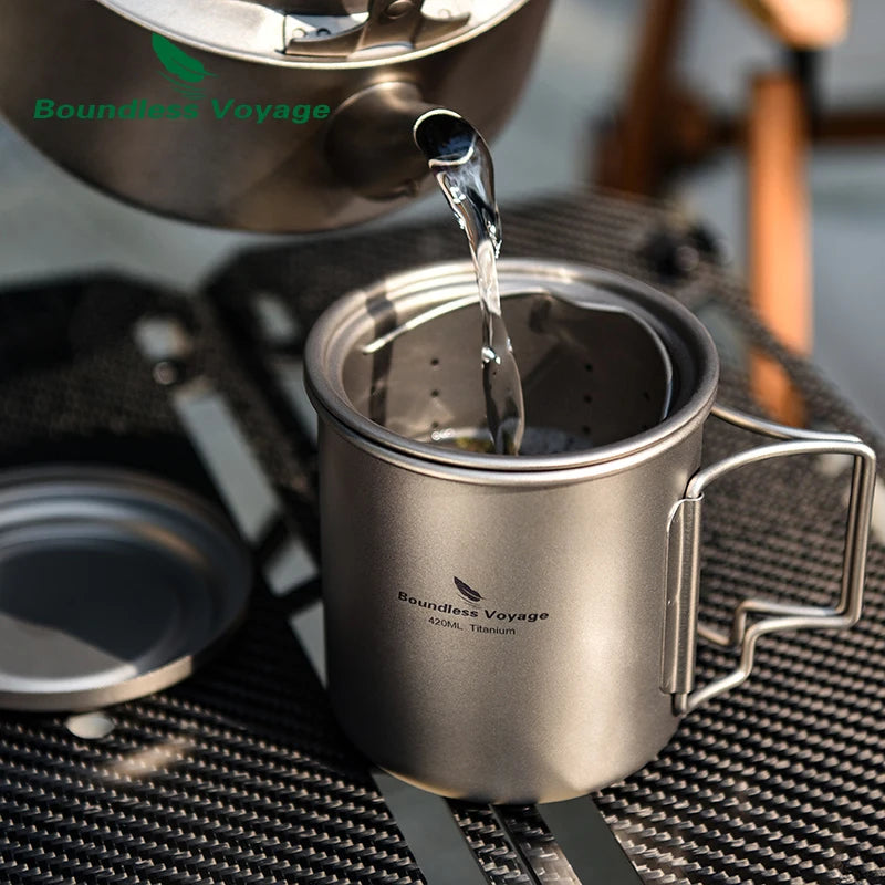 Boundless Titanium Camping Mug