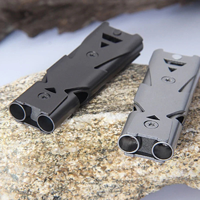 DoubleTube SOS Survival Whistle