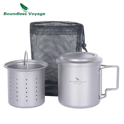 Boundless Titanium Camping Mug