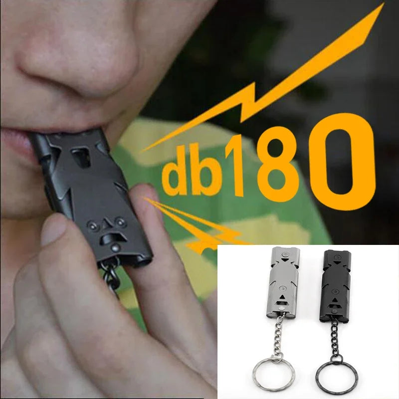 DoubleTube SOS Survival Whistle